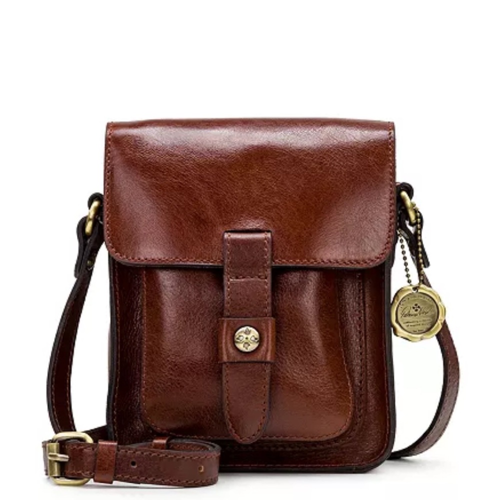 Patricia Nash Dark Brown Lari Crossbody